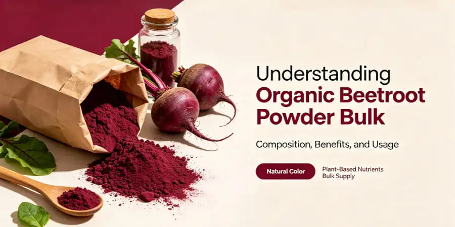 Understanding Organic Beetroot Powder Bulk-Composition, Benefits, and Usage