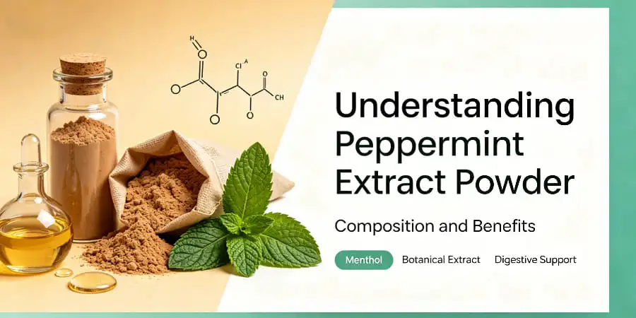 Understanding Peppermint Extract Powder-Composition and Benefits
