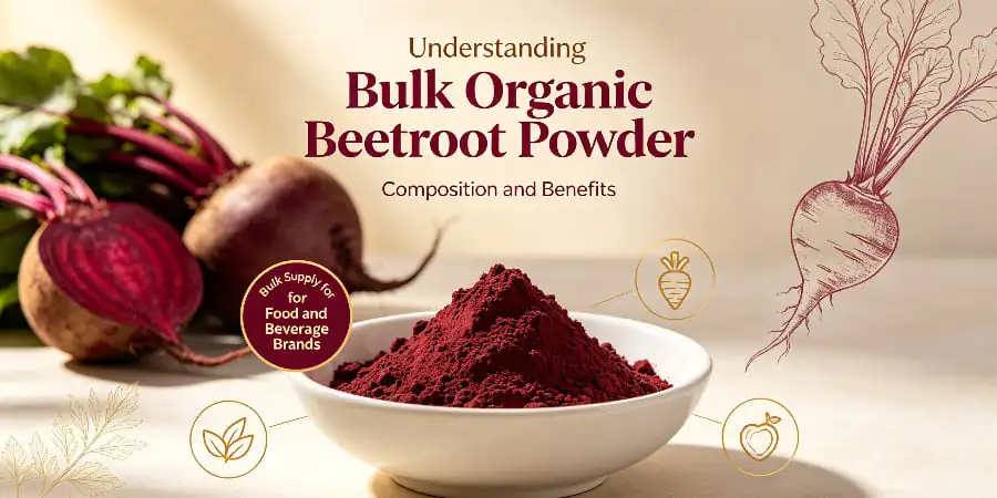 Understanding Bulk Organic Beetroot Powder-Composition and Benefits