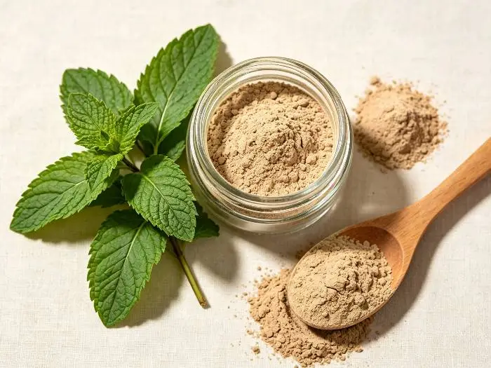 Peppermint extract powder
