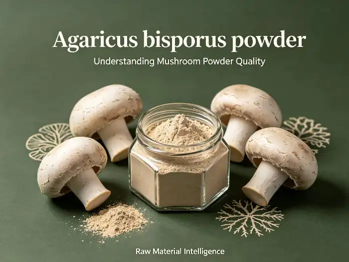 Agaricus bisporus powder