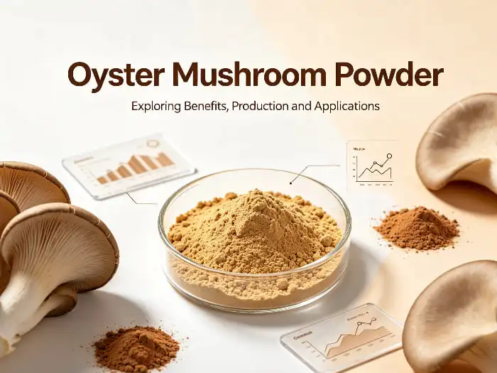 Oyster mushroom powder