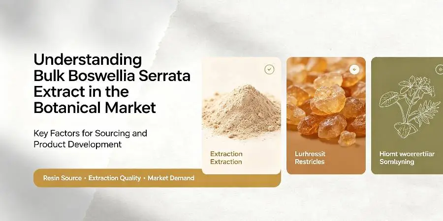 Understanding Bulk Boswellia Serrata Extract in the Botanical Market Understanding Bulk Boswellia Serrata Extract in the Botanical Market