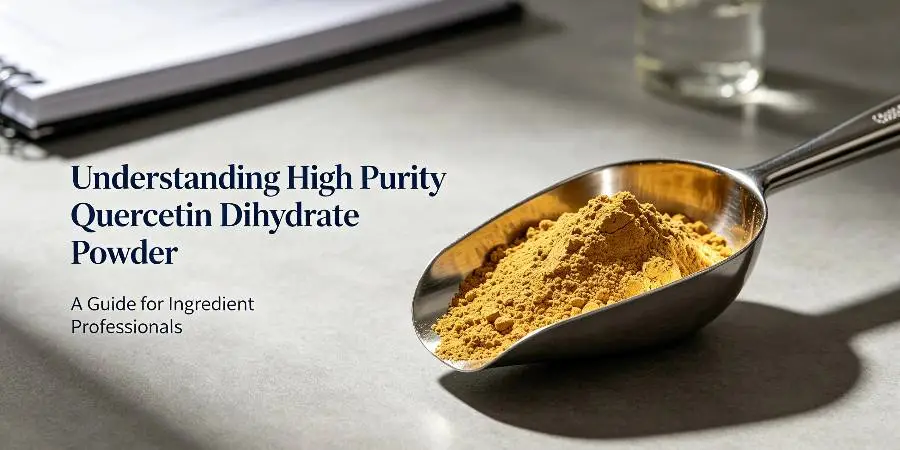 Understanding High Purity Quercetin Dihydrate Powder