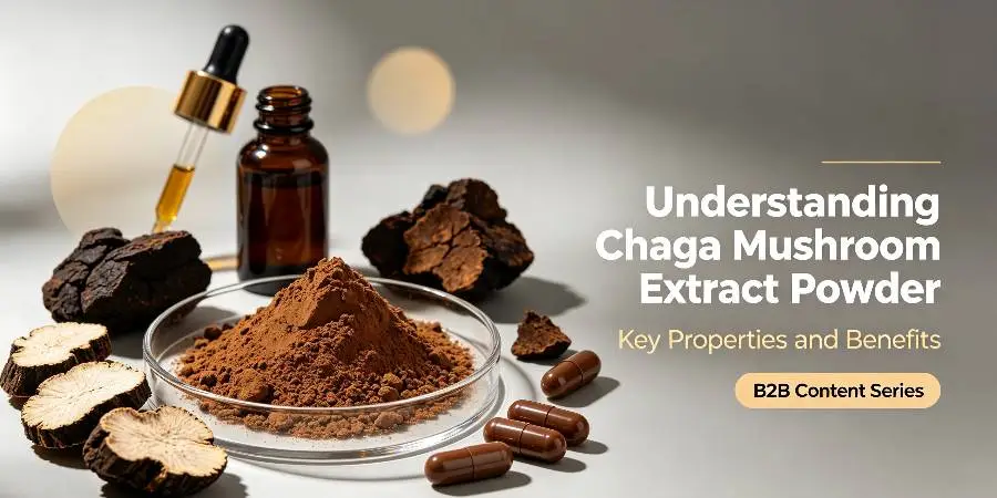 Understanding Chaga Mushroom Extract Powder-Key Properties and Benefits Understanding Chaga Mushroom Extract Powder-Key Properties and Benefits