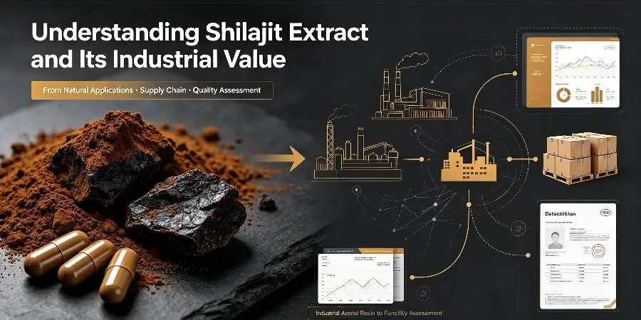 Understanding Shilajit Extract and Its Industrial Value