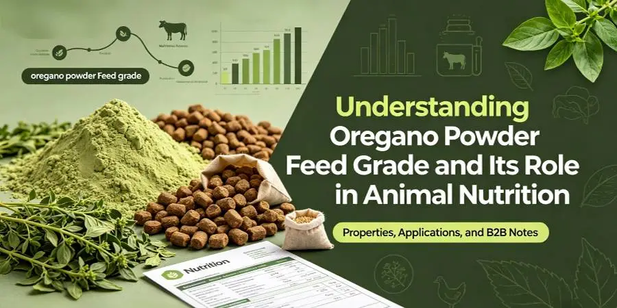 Understanding Oregano Powder Feed Grade and Its Role in Animal Nutrition