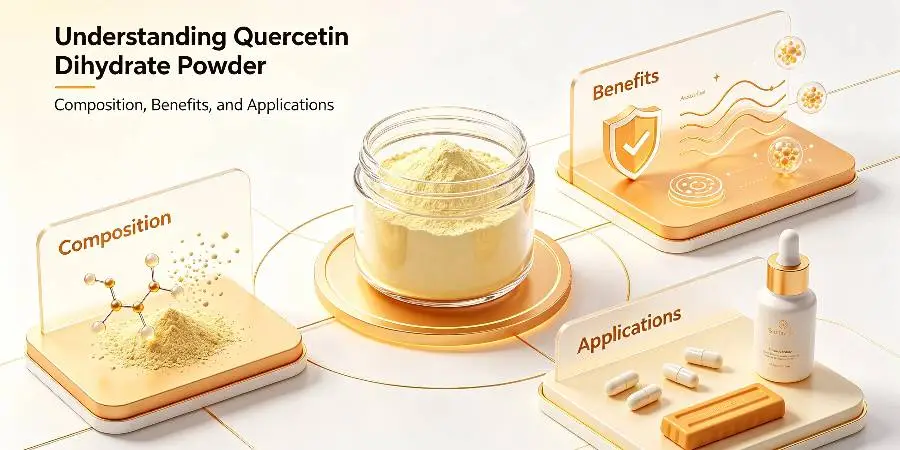 Understanding Quercetin Dihydrate Powder-Composition, Benefits, and Applications