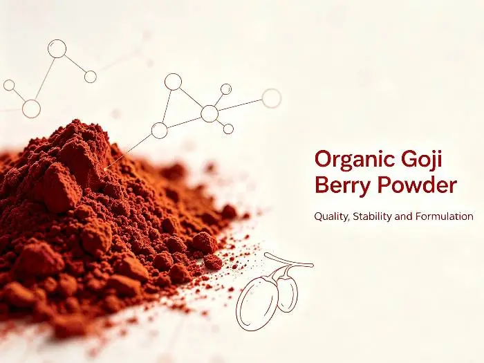 Organic Goji Berry Powder Organic Goji Berry Powder