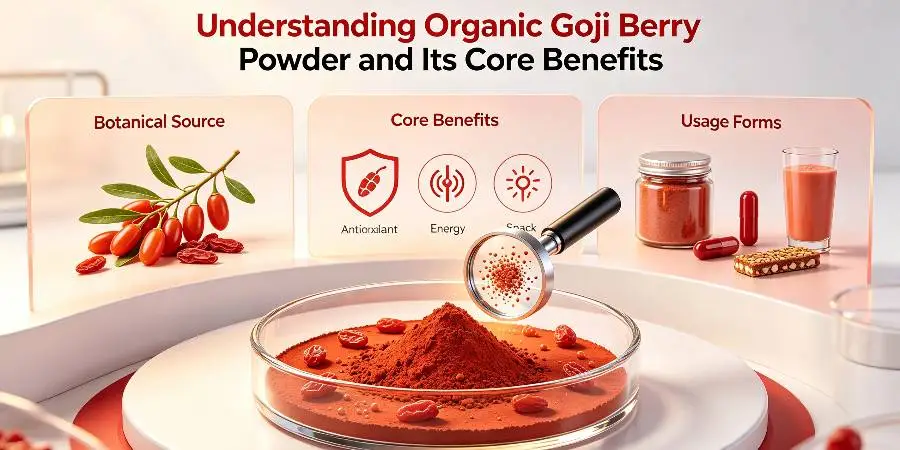 Understanding Organic Goji Berry Powder and Its Core Benefits