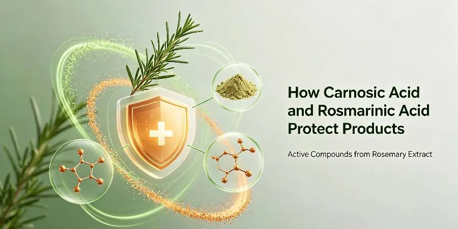 How Carnosic Acid and Rosmarinic Acid Protect Products How Carnosic Acid and Rosmarinic Acid Protect Products
