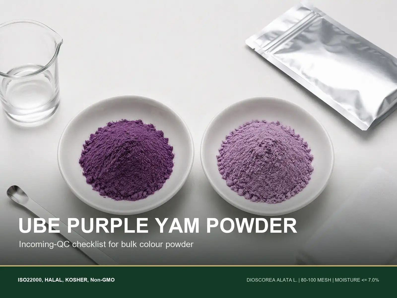What Should Food Manufacturers Check Before Buying Ube Purple Yam Powder in Bulk?