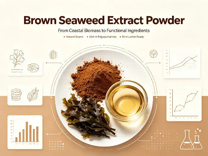 Giunsa Pagsuporta sa Brown Seaweed Extract ang Himsog nga Pagdumala sa Timbang