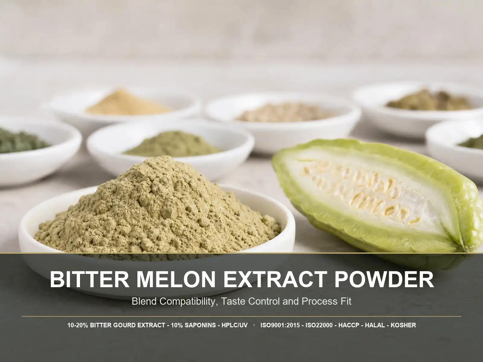 Can Bitter Melon Extract Powder Fit Botanical Blends and Functional Food Formulations?