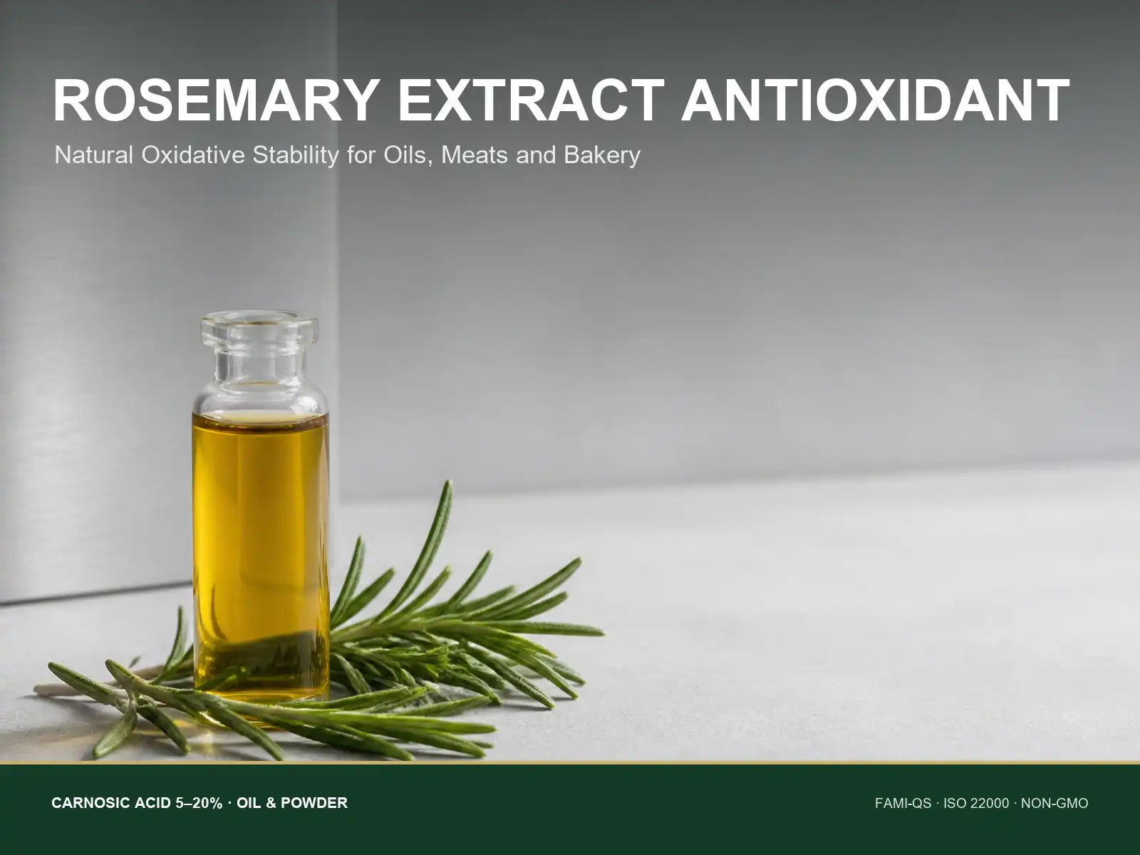 How Is Rosemary Extract Antioxidant Used in Food Manufacturing?