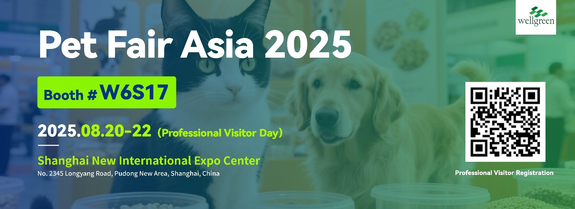 Wellgreen pikeun Pamerkeun Solusi Piaraan Alami di Pet Fair Asia 2025